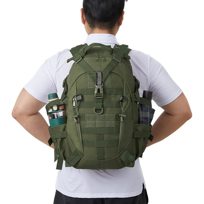 40L Tactical Backpack – MOLLE Hiking & Survival Bag