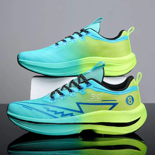 Carbon Plate Running Shoes – Soft Cushion Unisex Sneakers