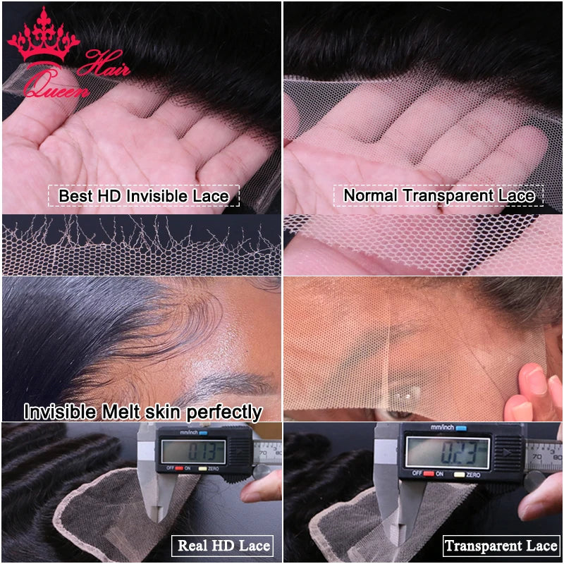 HD Lace Frontal & Closure – Real HD Lace, Melt All Skins
