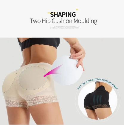 Women’s Padded Butt Lifter High Waist Tummy Control Shapewear