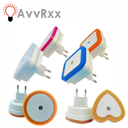 Mini LED Night Light with Dusk-to-Dawn Sensor Plug-In