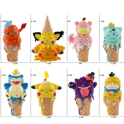 Pokémon Pikachu and Gengar Ice Cream Action Figure