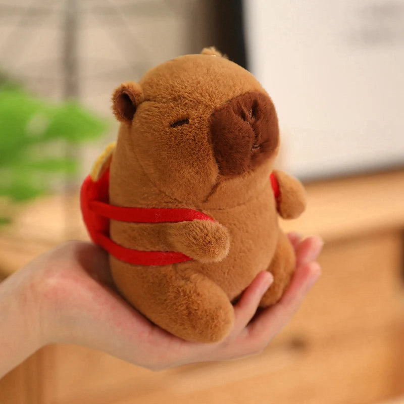 Capybara Cosplay Plush Keychain – 4.7in, 24 Styles