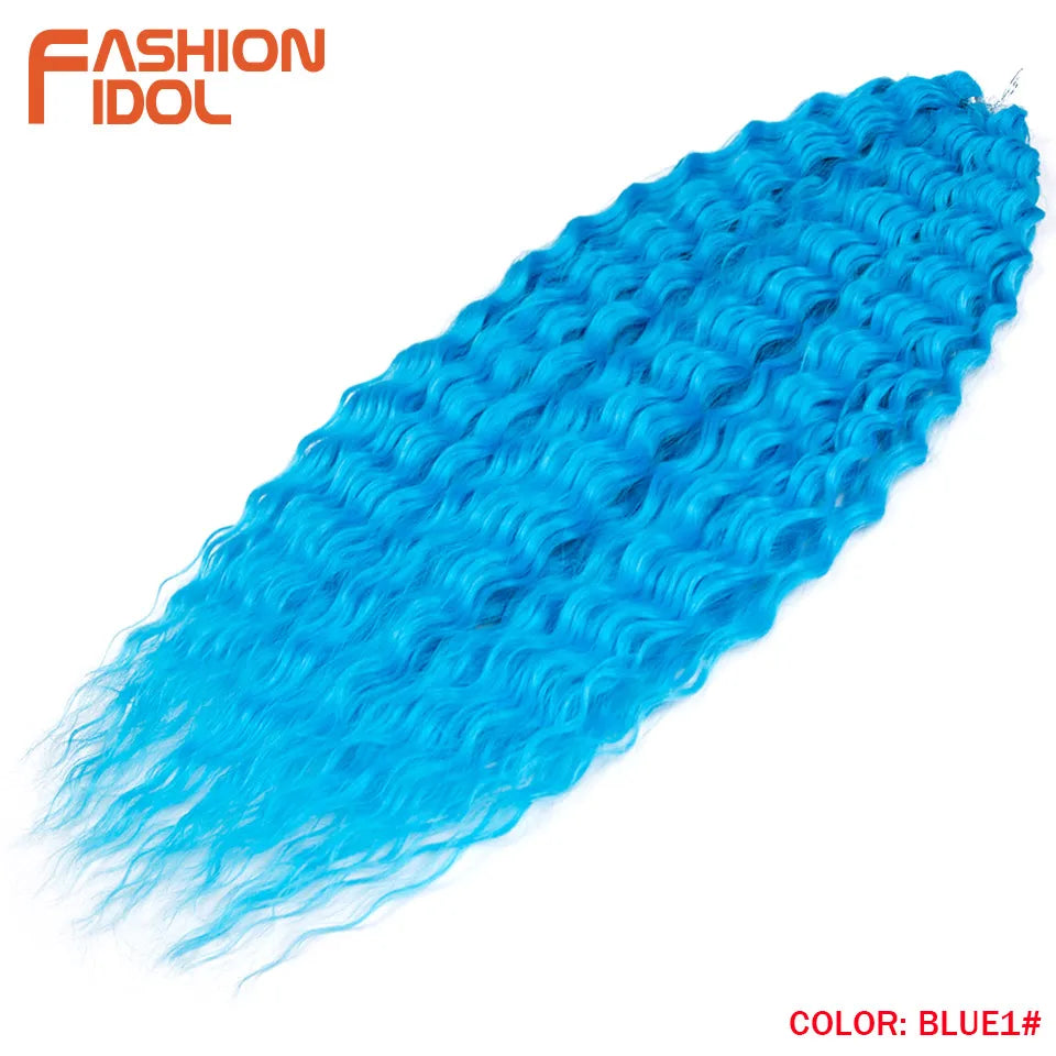 Water Wave Crochet Braiding Hair – Ariel Curl 22 Inch