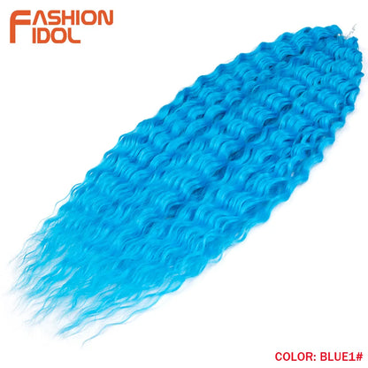 Water Wave Crochet Braiding Hair – Ariel Curl 22 Inch