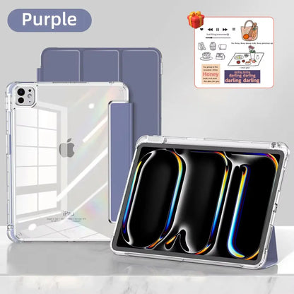 iPad Case with Pencil Holder – Fits iPad Pro 11/12.9/13, Air, Mini, 10th Gen & More