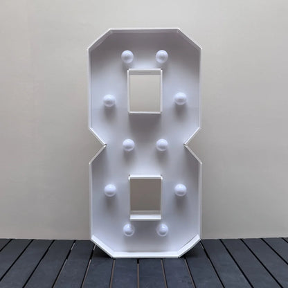 Light-Up Marquee Number 0-9 | 28.7" LED Party Decoration