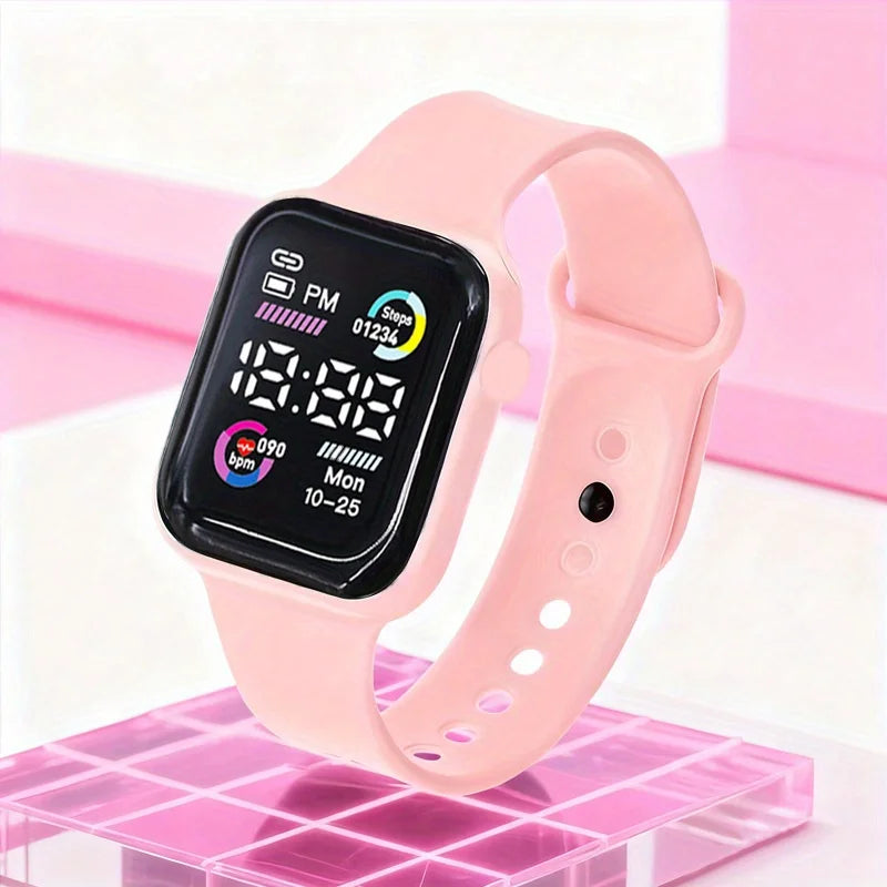 Kids Jewelry & Watch Gift Set – 5 or 6-Piece Necklace, Earrings, Ring & Watch
