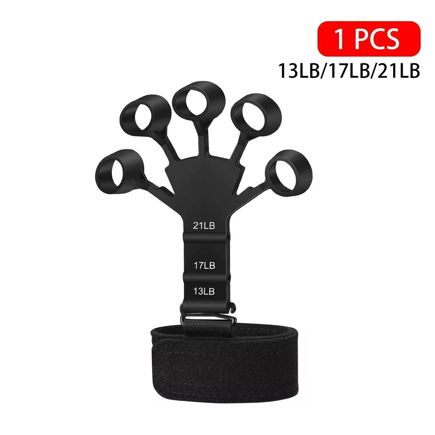 Silicone Finger Grip Strengthener – Guitar & Gym Hand Trainer