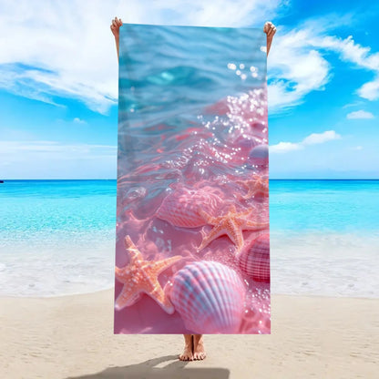 Ocean Element Beach Towel – Oversized Microfiber Sand-Free Towel