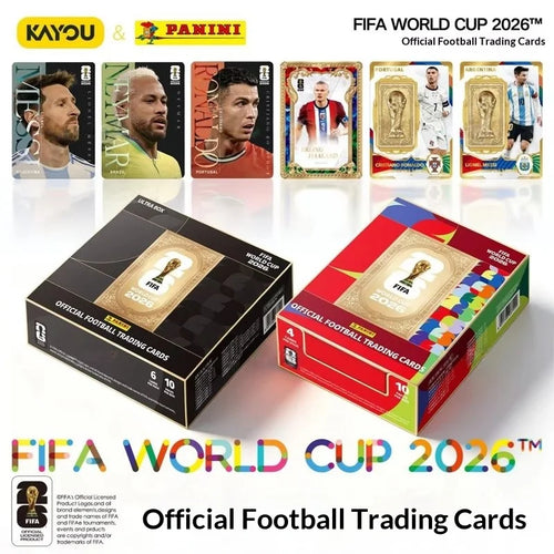 FIFA World Cup Collectible Trading Cards – Box of 10 Packs