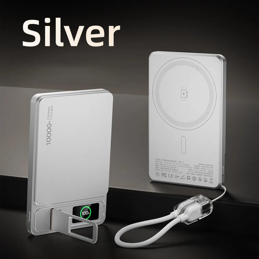 MagSafe Magnetic Wireless Power Bank 20W Fast Charging with Kickstand