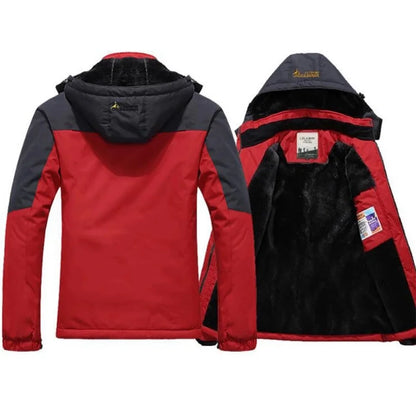 Men's Winter Parka – Thick Hooded Fur-Lined Military Anorak Coat