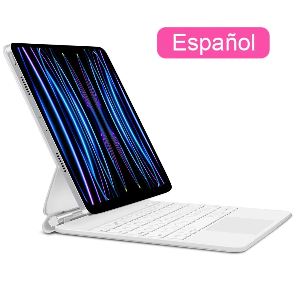 Magic Keyboard Case for iPad Pro 11 / 12.9 / 13, Air 4 5 6, 10th Gen – Wireless Bluetooth Cover