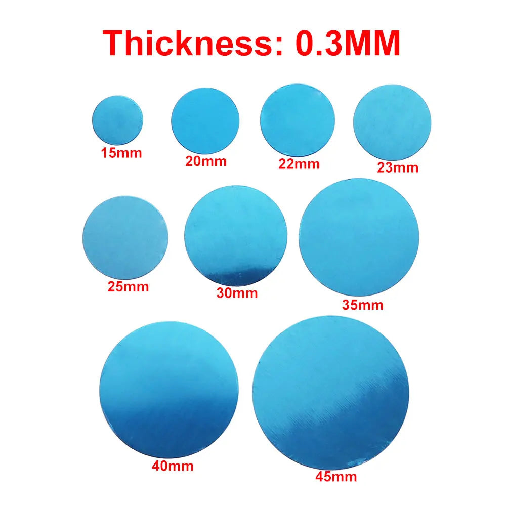 Magnetic Metal Plates for Car Phone Holder – 10pcs Iron Sheets