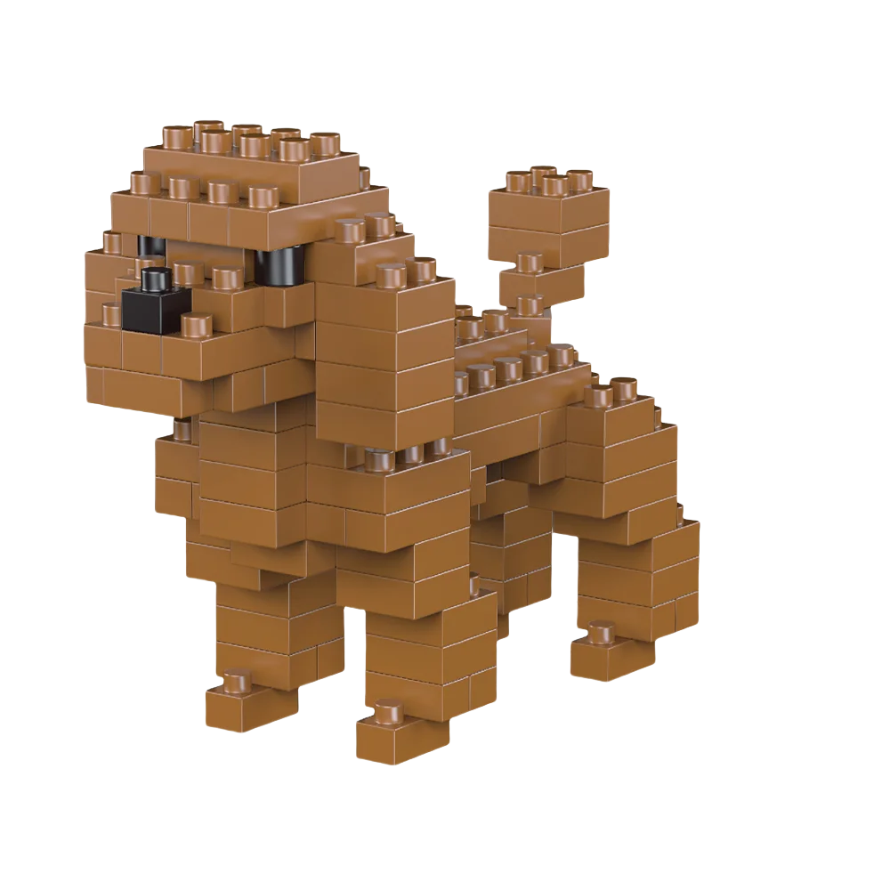 Mini Dog & Cat Building Blocks Toy – Lifelike Micro Brick Animal Figures