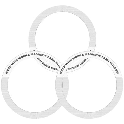 Magnetic Metal Plate Sticker for Phone Mounts & MagSafe