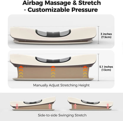 Electric Lumbar Traction Massager – Inflatable Back & Waist Stretcher