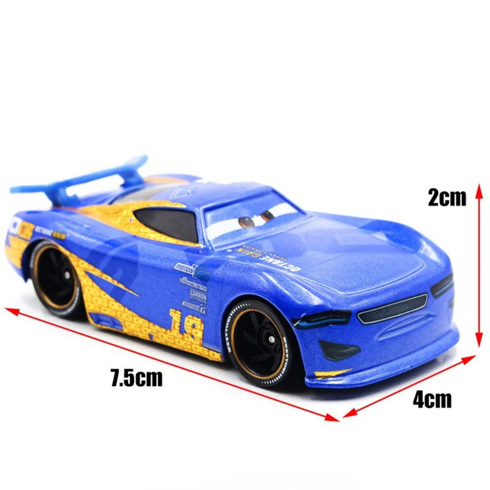 Disney Pixar Cars 4 Lightning McQueen Fillmore 1:55 Die Cast Toy Car