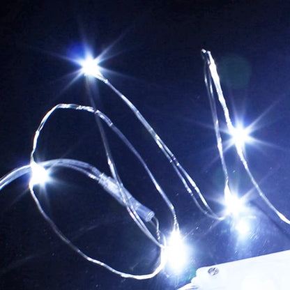 Copper Wire LED Fairy String Lights for Christmas & Party Decor