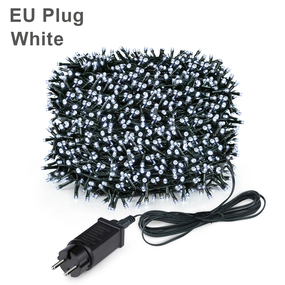 Waterproof LED Fairy String Lights – RGB, White & Warm White