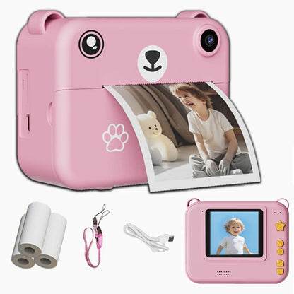 Kids Instant Print Camera with Thermal Printer & 1080p HD Video