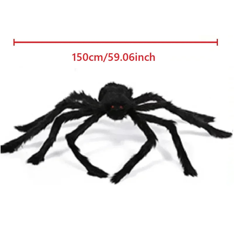 Giant Halloween Spider Decoration – Indoor & Outdoor Prop