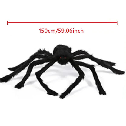 Giant Halloween Spider Decoration – Indoor & Outdoor Prop