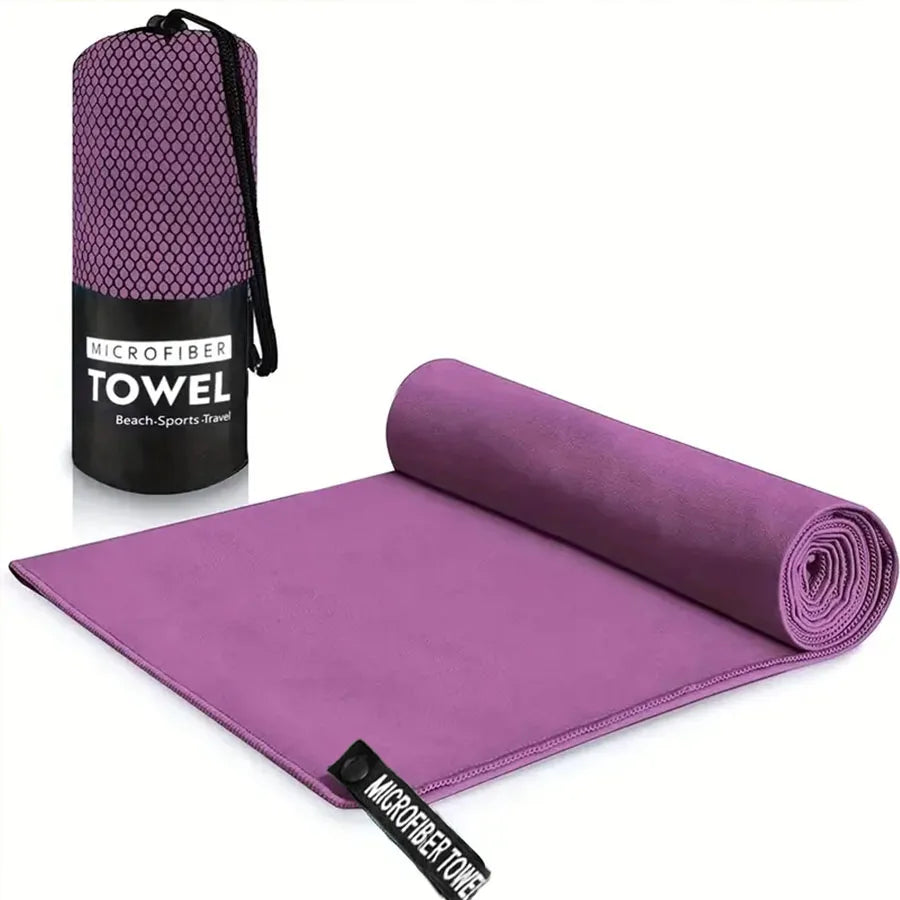 Outdoor Sports Microfiber Towel – Quick-Dry & Super Absorbent