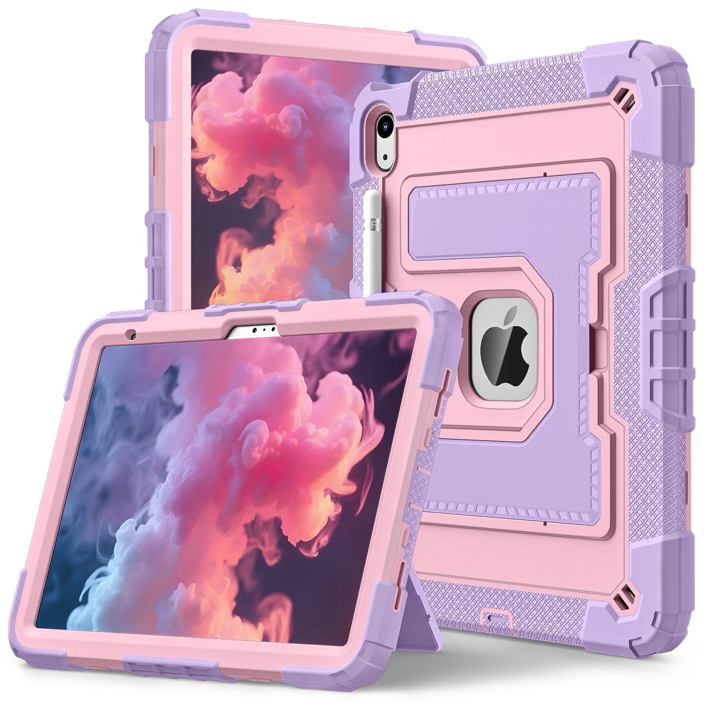 iPad Rugged Stand Case – PC & Silicone, All Models