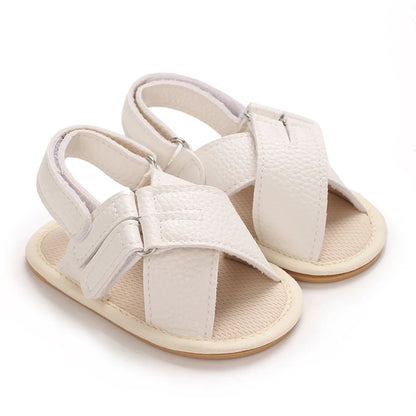 Baby Non-Slip Sandals – Soft Sole First Walker Crib Shoes