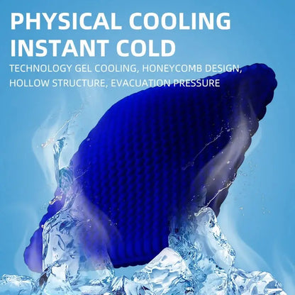 Honeycomb Gel Seat Cushion – Breathable Cooling Support for Office & Home