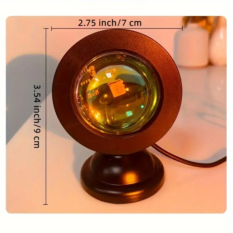 Sunset Projection Lamp 16 Colors RGB LED with Remote Control