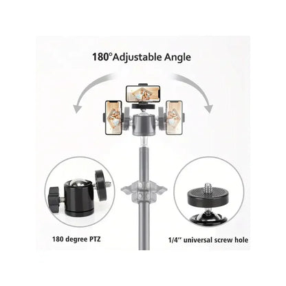 Phone Tripod Stand – Adjustable Selfie & Live Streaming Tripod