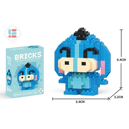 Mini Building Blocks Cartoon Character Figure – Tsum Tsum Style
