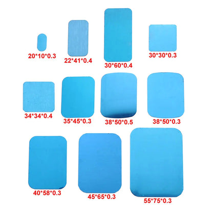 Magnetic Metal Plates for Car Phone Holder – 10pcs Iron Sheets