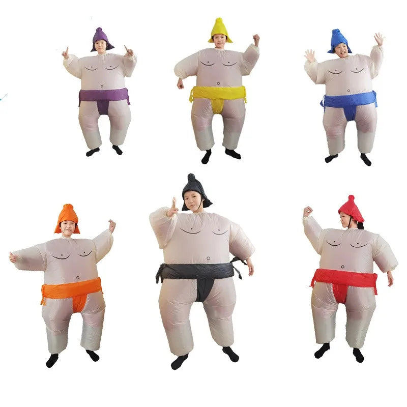 Inflatable Sumo Wrestler Costume for Kids & Adults