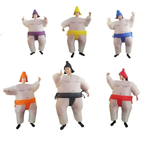 Inflatable Sumo Wrestler Costume for Kids & Adults