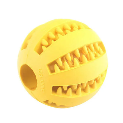 Dog Chew Toy Treat Feeder & Teeth Cleaning Ball