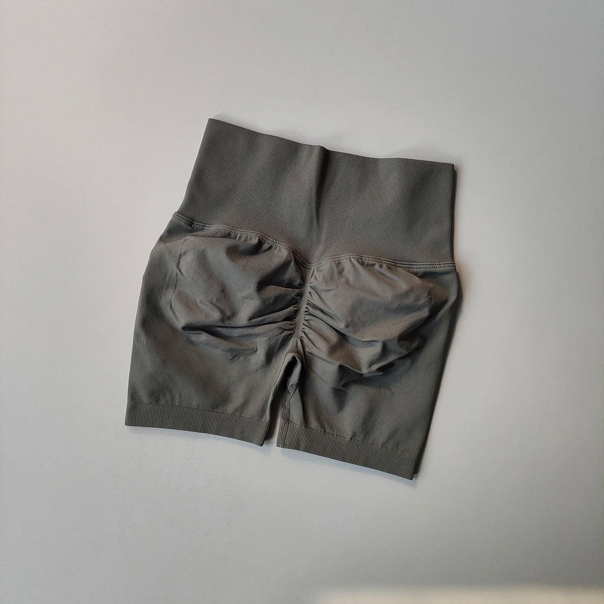 High-Waist Yoga Shorts for Women – Butt Lift Fitness Shorts
