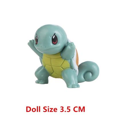 Pokémon Gengar Pikachu Eevee Greninja Mewtwo Action Figure Collection