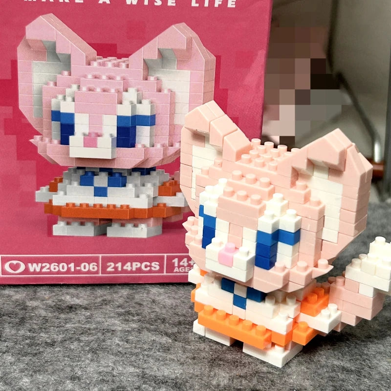 Cartoon Character Mini Building Blocks Set – DIY Brick Figures