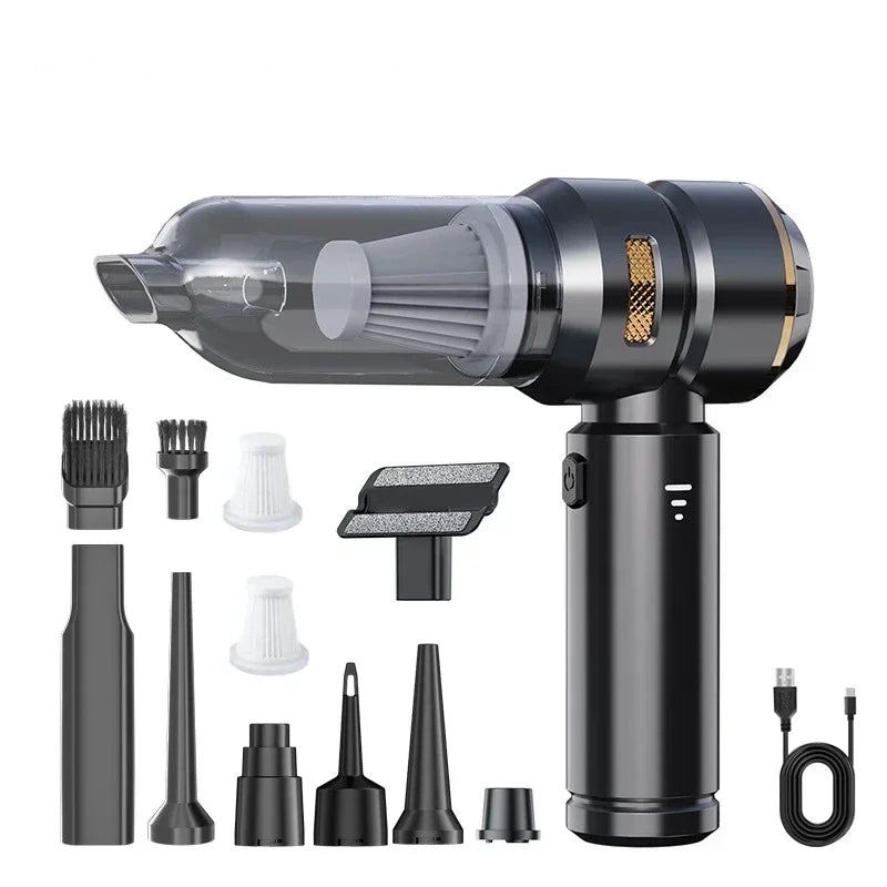 Cordless Handheld Car Vacuum Cleaner with Brushless Motor & HEPA Filter