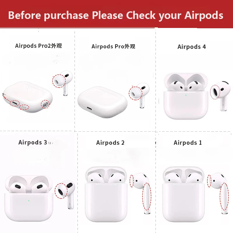 Fabric Texture AirPods Case with Carabiner Clip