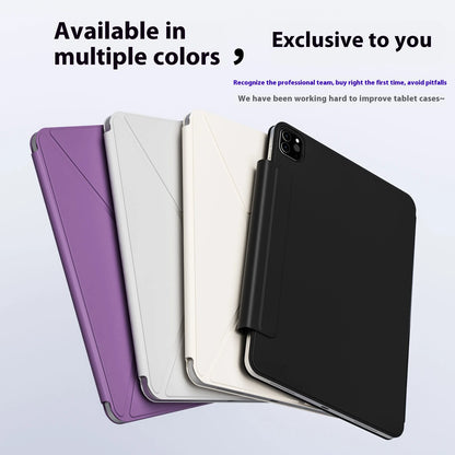 Magnetic iPad Case with Multi-Angle Stand for iPad Pro, Air, Mini