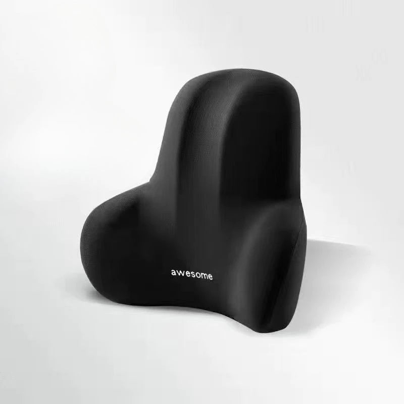 Memory Foam Lumbar Support Cushion with Washable Cover