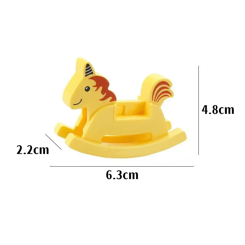 Large Building Blocks Playground Parts – Duplo Compatible Accessories