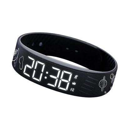 LED Digital Smart Bracelet Watch with Pedometer & Alarm