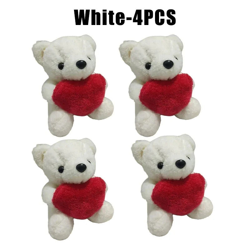 Heart Teddy Bear Plush Stuffed Animal – Valentine Gift Set
