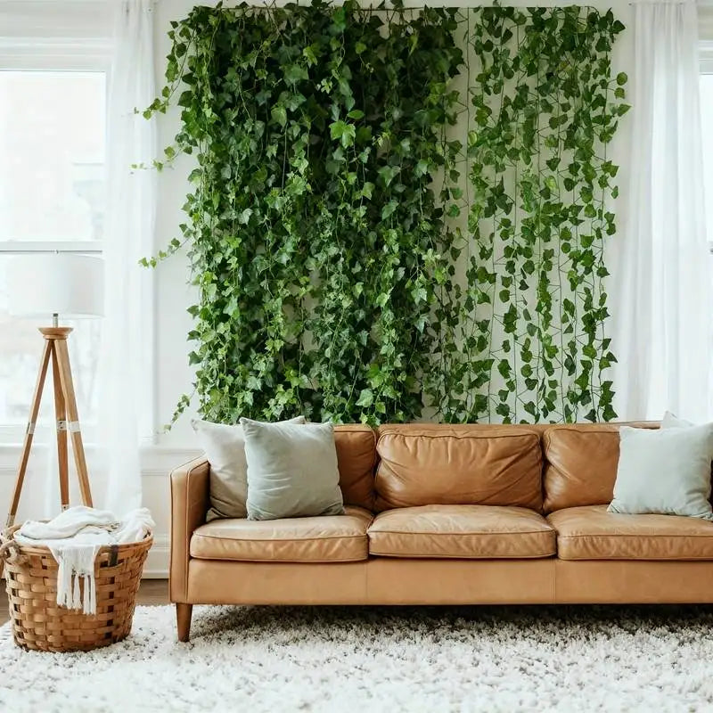 Artificial Ivy Garland – 24 Pack, 755 Inch Fake Hanging Vine